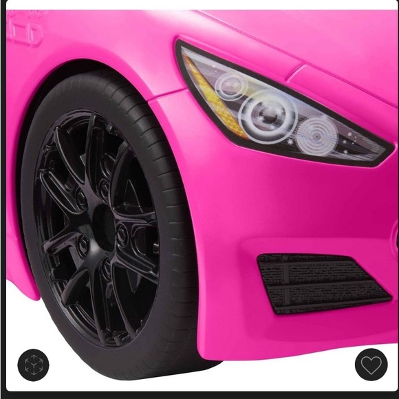 Pink Convertible Toy Car - Picture 6 of 7